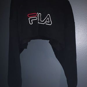 Cropped FILA sweatshirt